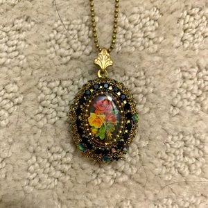 Designer Michal Negrin locket necklace !!!